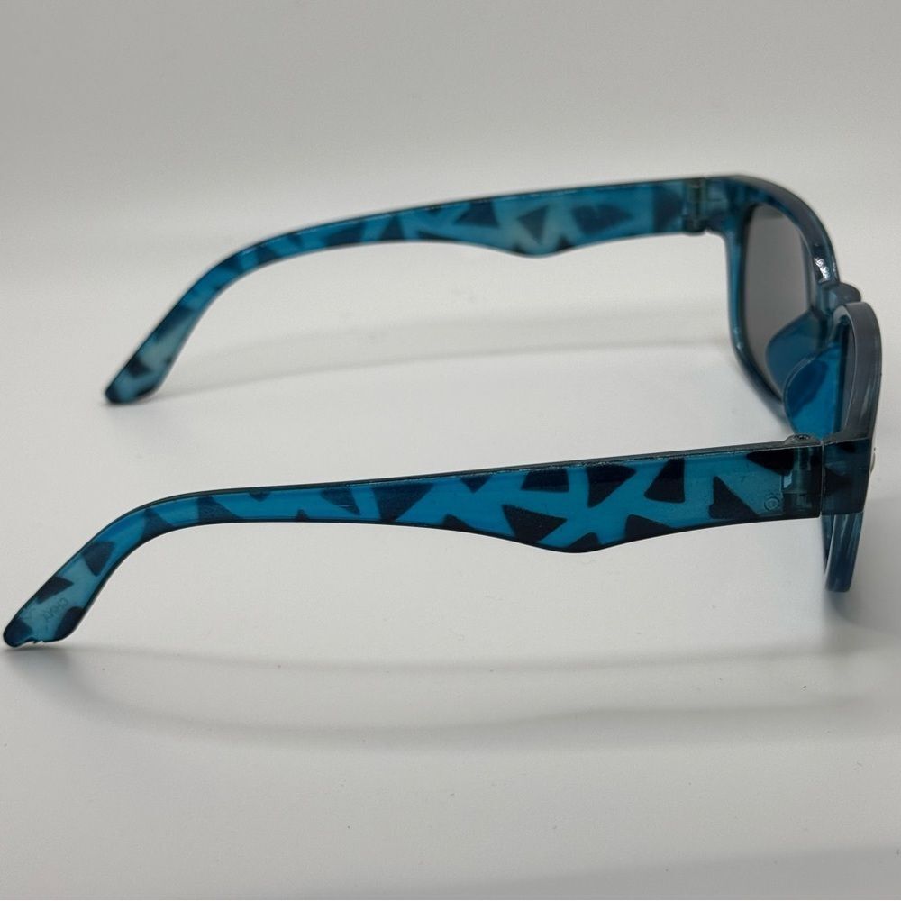 Blue Patterned Sunglasses - Picture 4 of 7